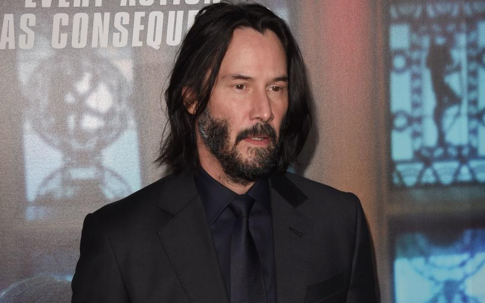 Auf die Frage, ob er das Training für "John Wick" oder "Matrix" bevorzugt habe, antwortete Keanu Reeves: "Nichts kann jemals mit dem Kung-Fu-Training in 'Matrix' verglichen werden, weil es so einzigartig und mein erstes Mal war." (Bild: 2019 Getty Images)