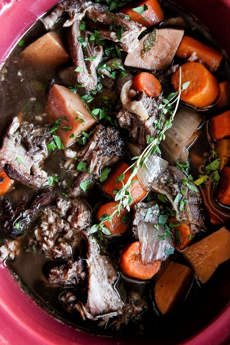 Slow Cooker Balsamic Pot Roast