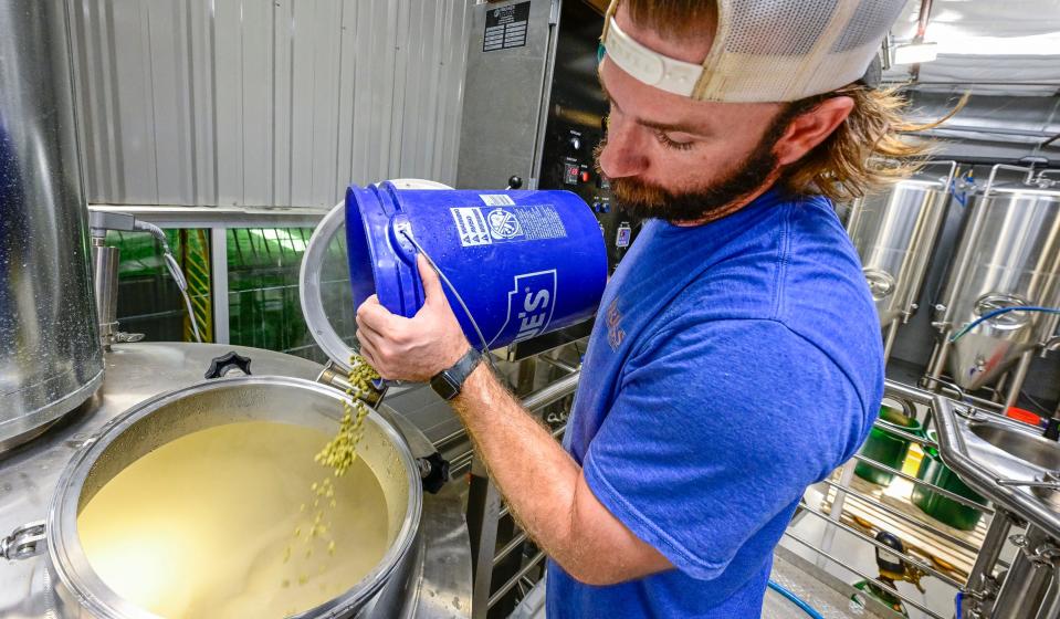 Brewmaster Will Peltzer adds hops on the brewhouse for Soccer City 1852 Visalia, a new family-friendly venue with a full-service brewery on West Murray Avenue. 