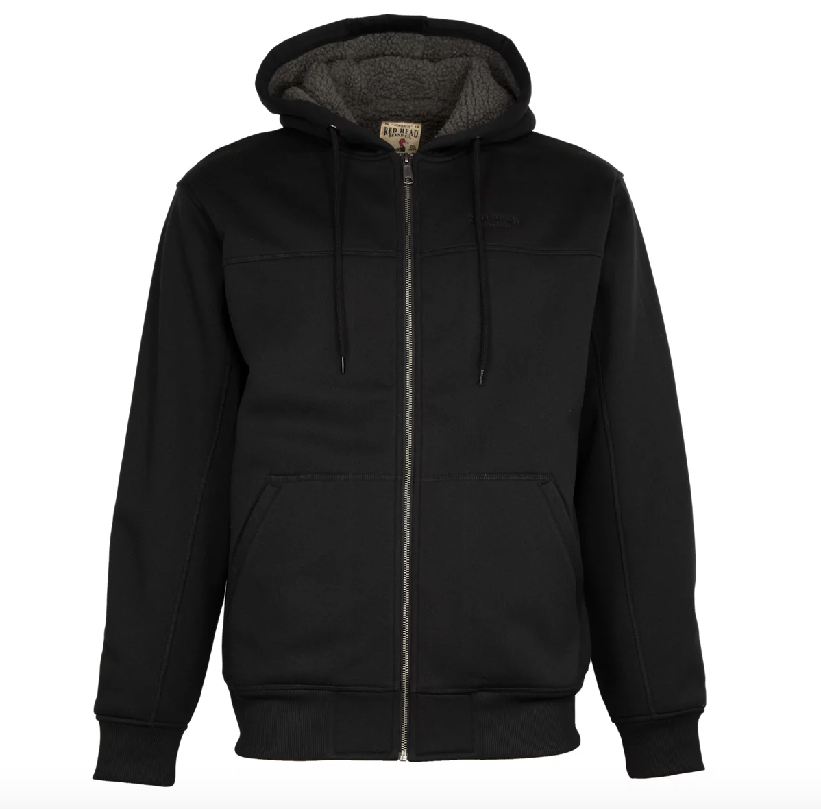 Sherpa-Lined Full-Zip Jacket