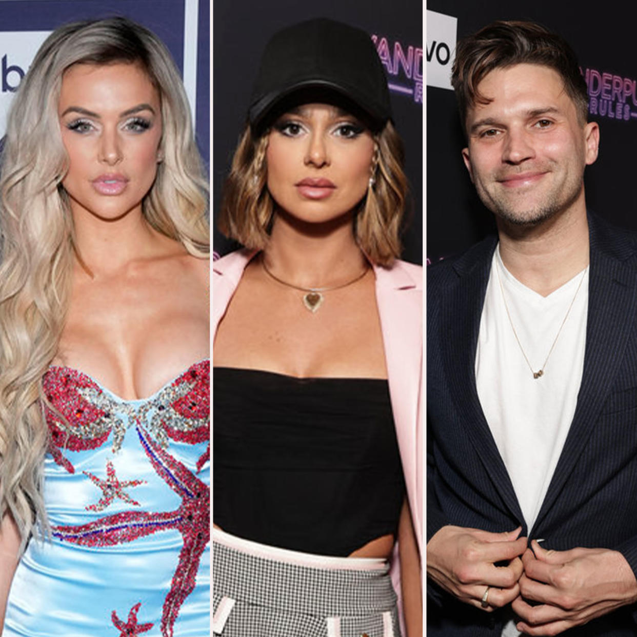 'Vanderpump Rules' Sneak Peek: Lala Kent Warns Raquel Leviss Not to Hook Up With Tom Schwartz blue dress