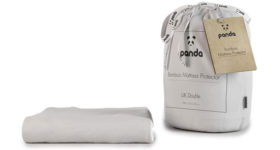 Panda Bamboo Mattress Protector (Panda)