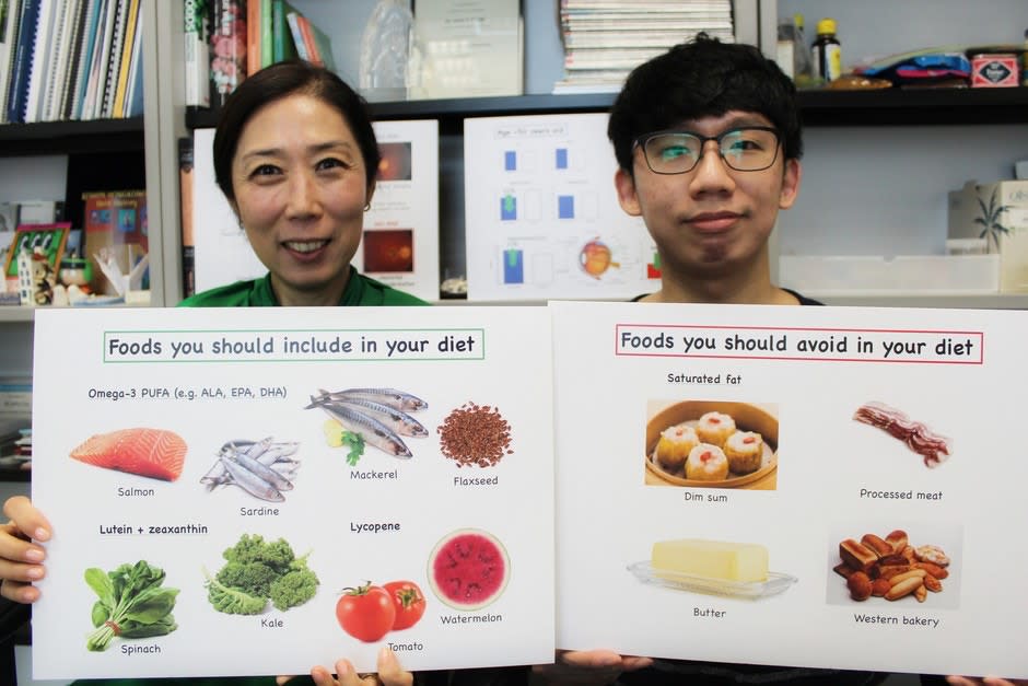 港大研究首發現不良飲食增患老年黃斑病變風險　吃鮭魚、菠菜改善