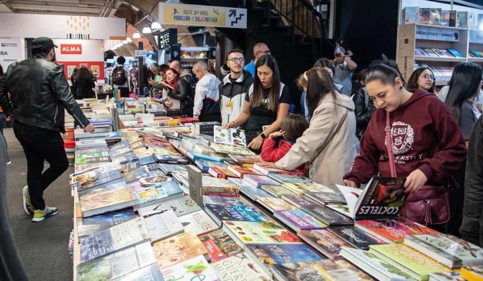 La Feria Internacional del Libro de Bogotá. Foto: Corferias