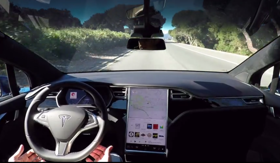 Tesla Autopilot Paint It Black