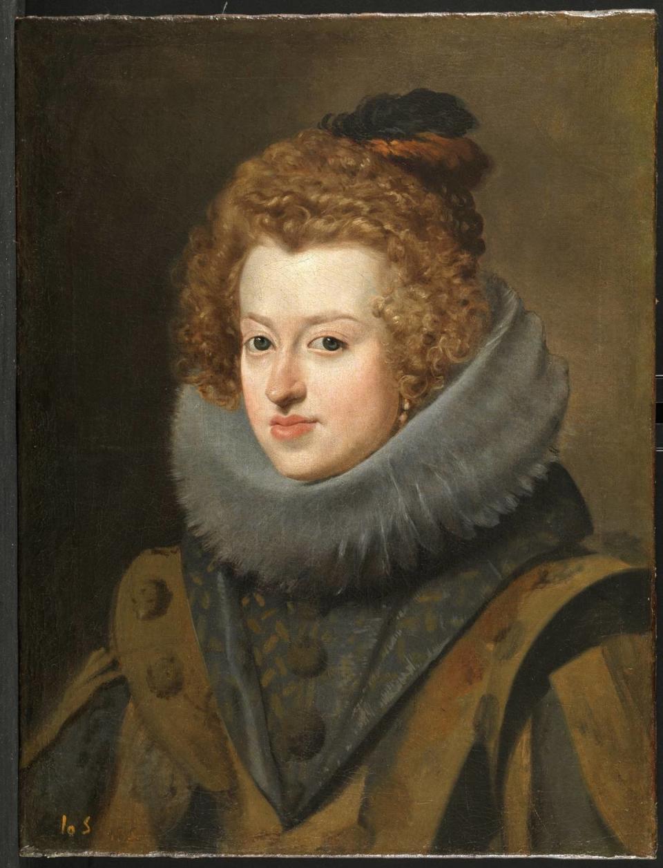 María de Austria, por Diego Rodríguez de Silva y Velázaquez.