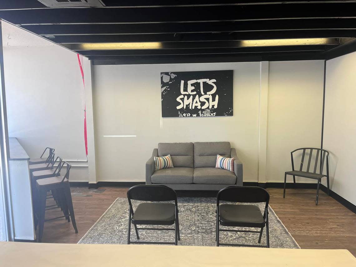 Let’s Smash opened last week in Wichita’s Delano district.