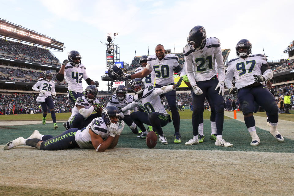 Seattle's defense hasn't exactly been picturesque this season. (Photo by Mitchell Leff/Getty Images)