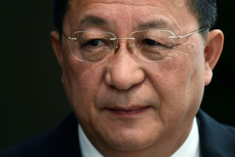 North Korean Foreign Minister Ri Yong-ho will arrive in Stockholm early on Thursday evening