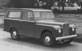 Land Rover SNX 36 'Road Rover' prototype from the 1950s