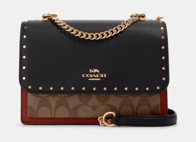 Coach, Bags, Coach Micro Tilly Top Handle In Blocked Signature