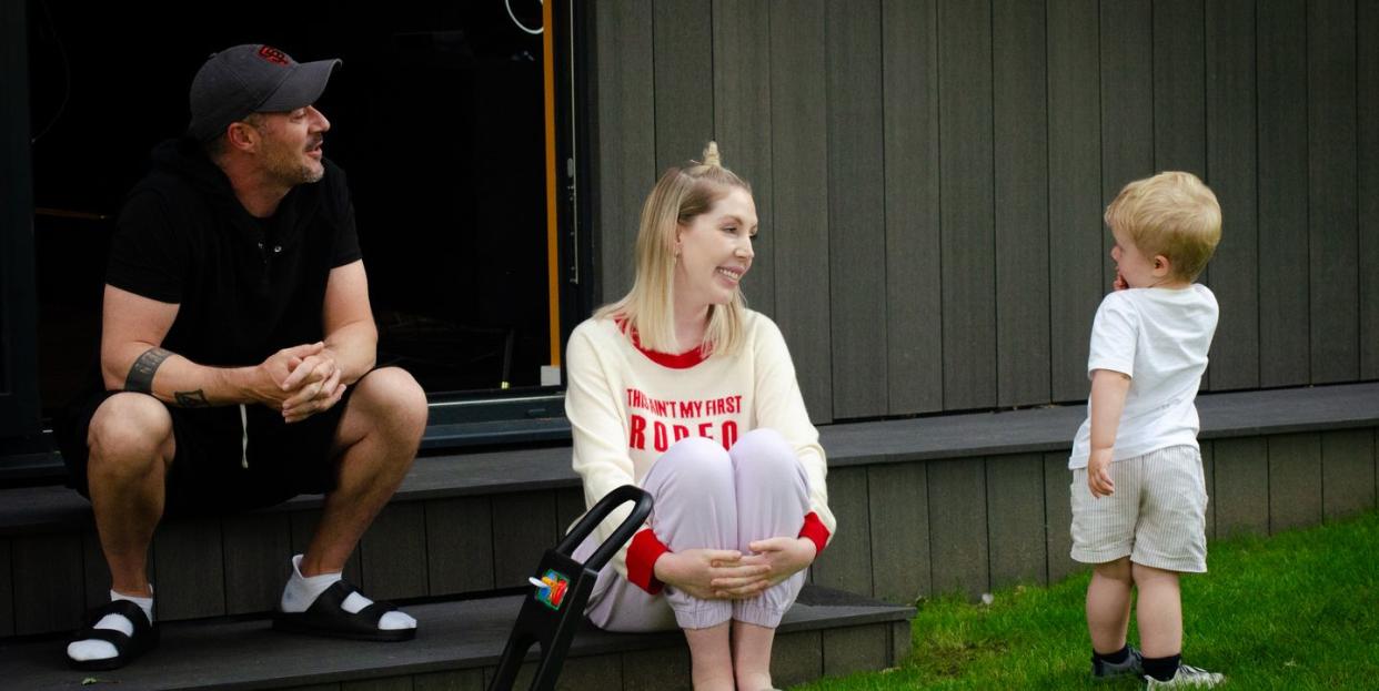 katherine ryan with bobby kootstra and their children