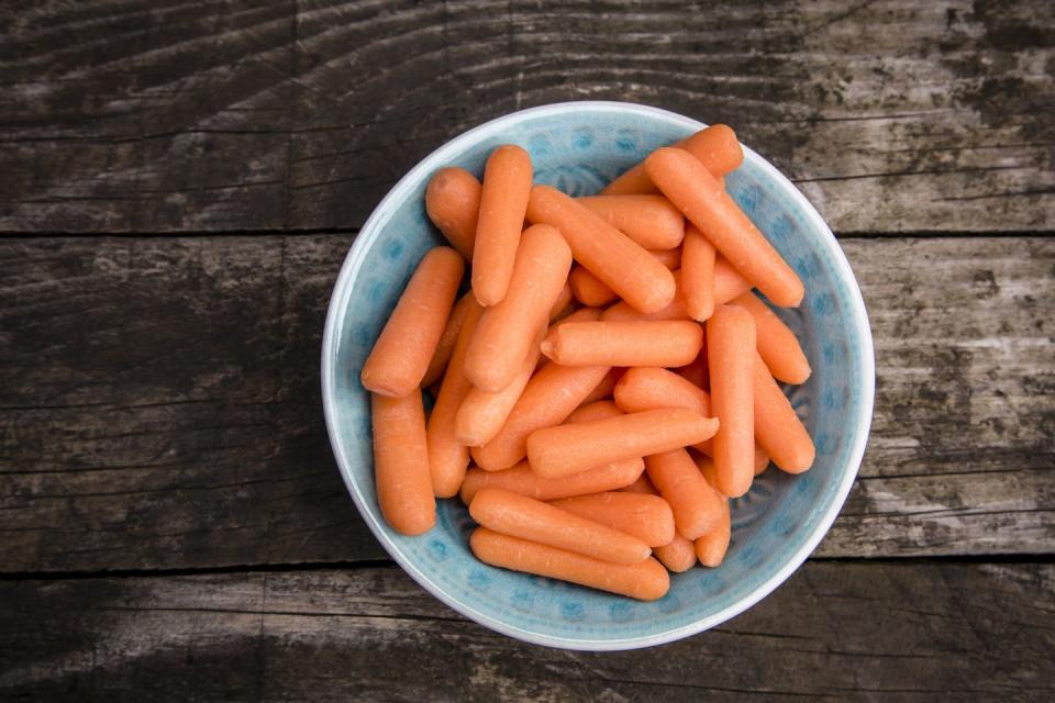 12) Baby Carrots