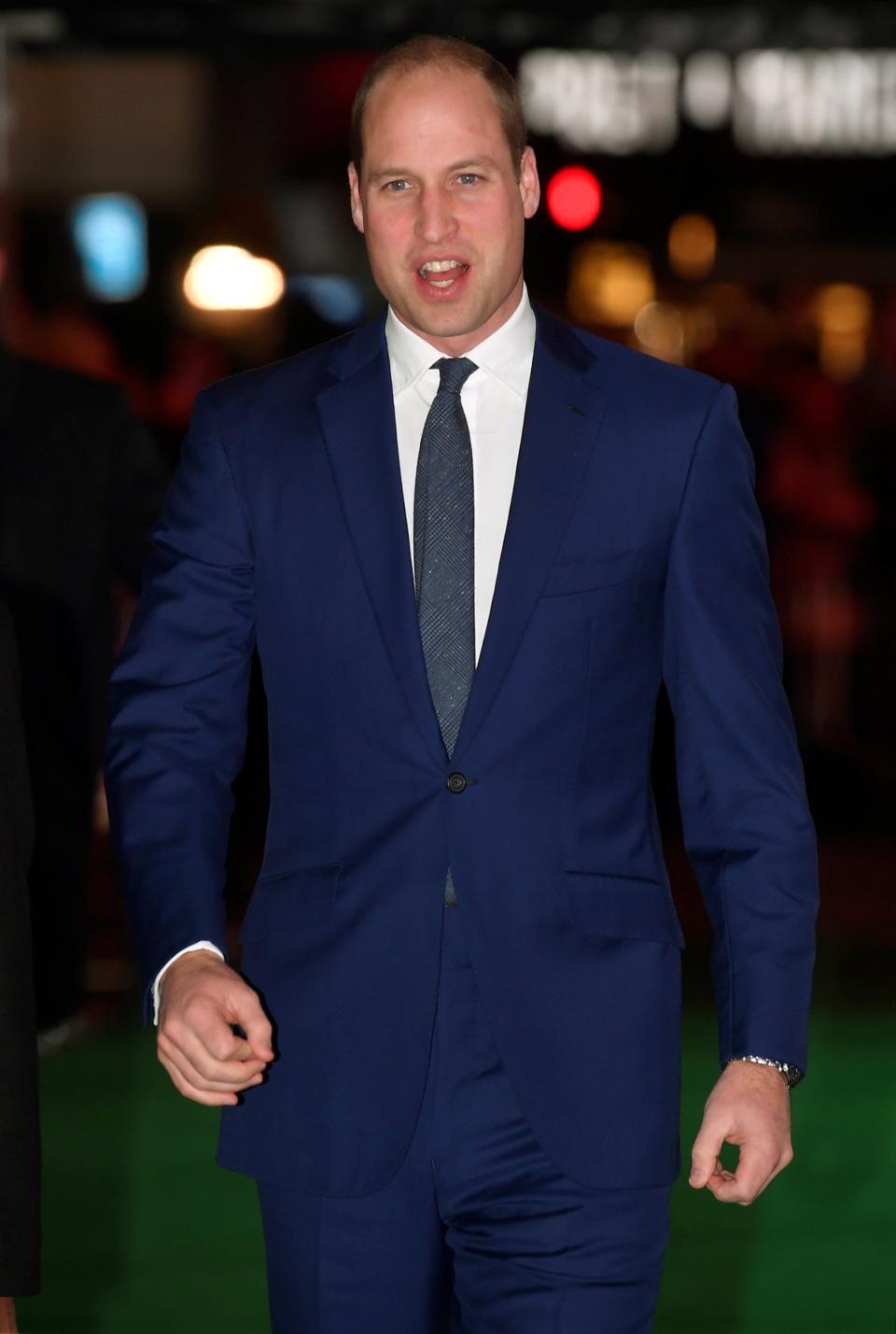 Prince William arrives at the Tusk Conservation Awards in London (REUTERS)