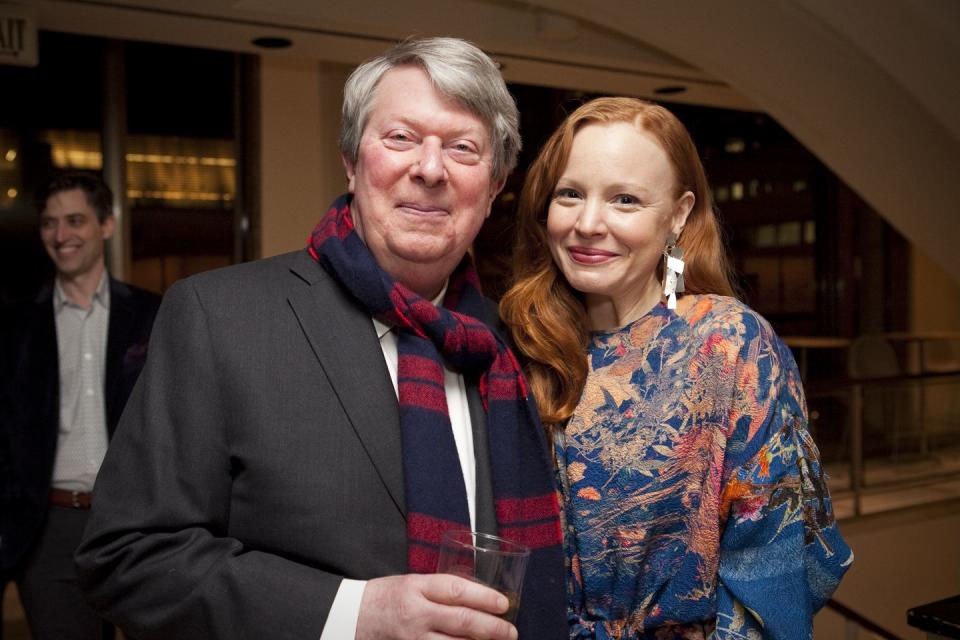 Andrew Bishop and Lauren Ambrose