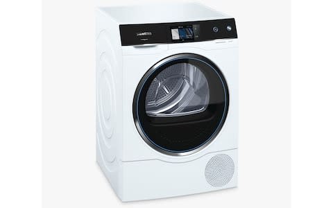 Siemens Avantgarde WT7XH940GB tumble dryer - Credit: John Lewis