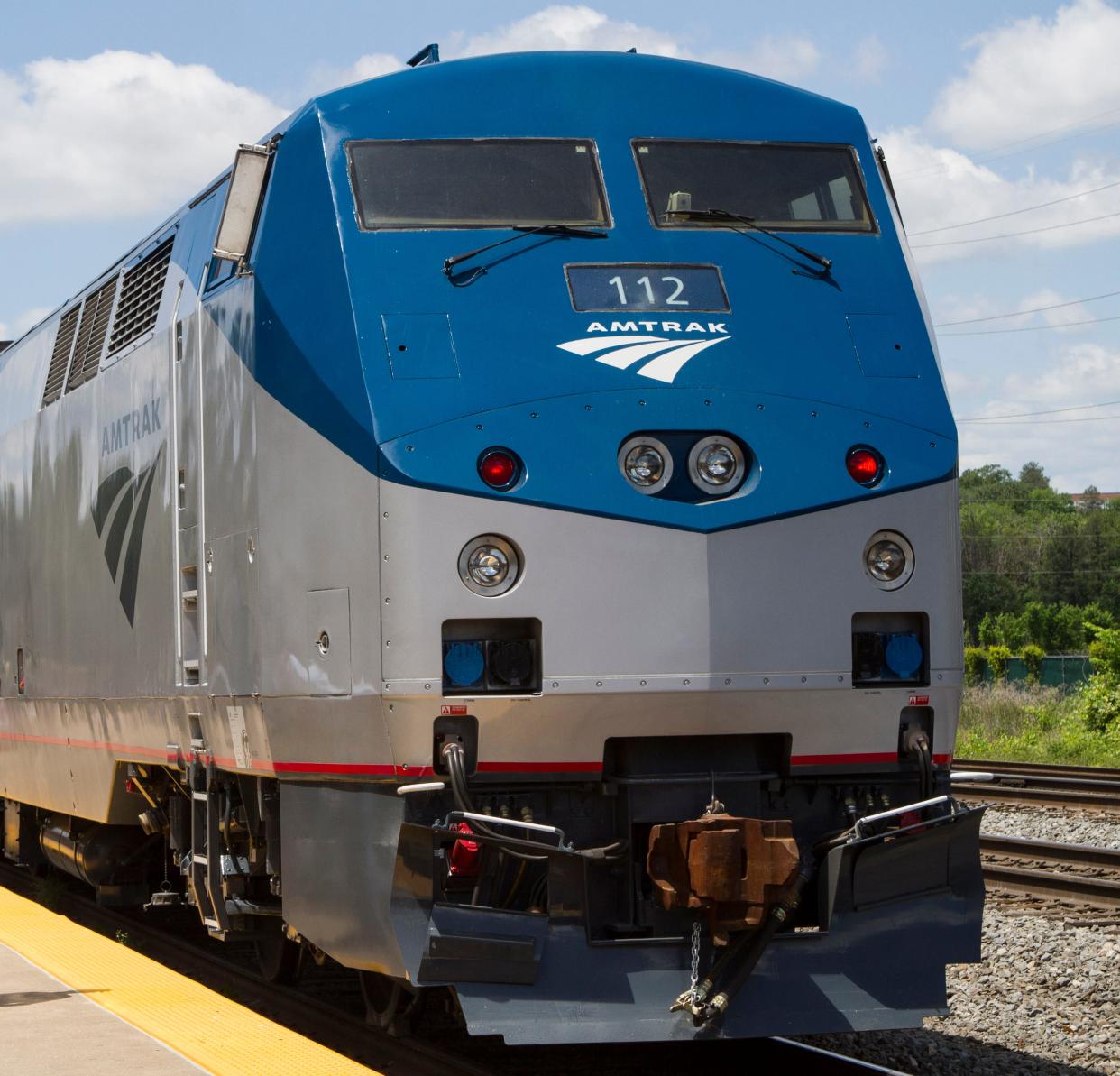 An Amtrak train is shown in this 2013 photo.