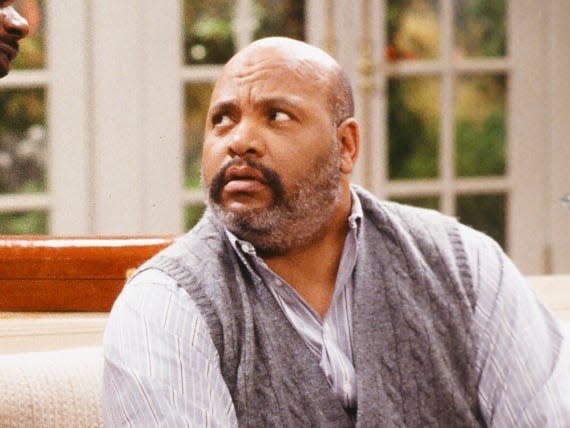 jeffrey and uncle phil in fresh prince of bel-air