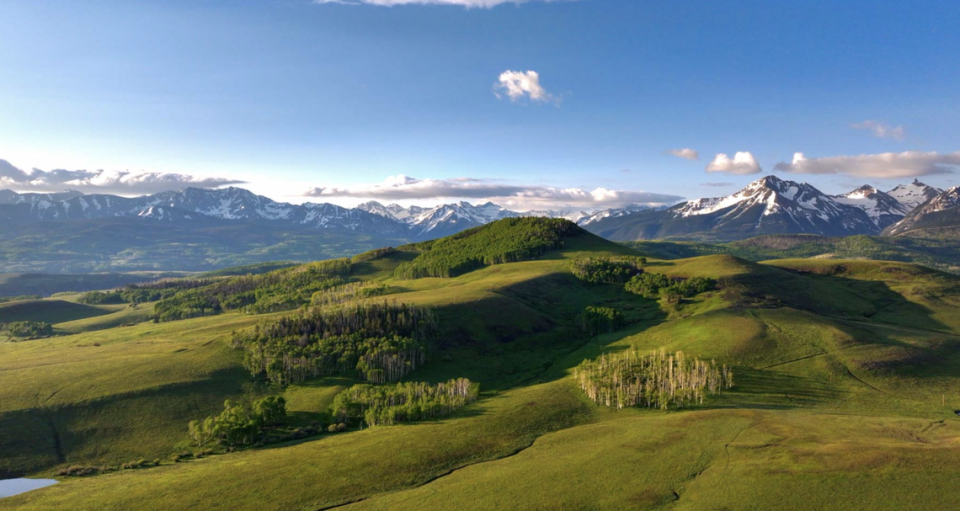 A roughly 2,010-acre ranch near Telluride, Colo., listed for $67.75 million.