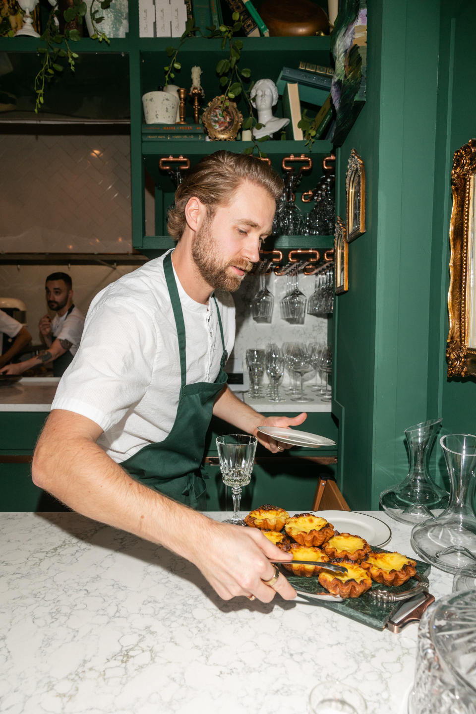 Chef - Owner - Sean MacDonald - Bar Monette - Santa Monica - Egg Tarts