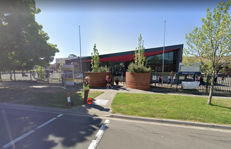 Strathmore Primary School in Melbourne is pictured.