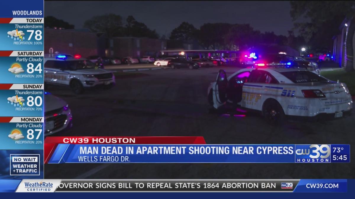 Man dead in apartment shooting near Cypress | CW39 Houston