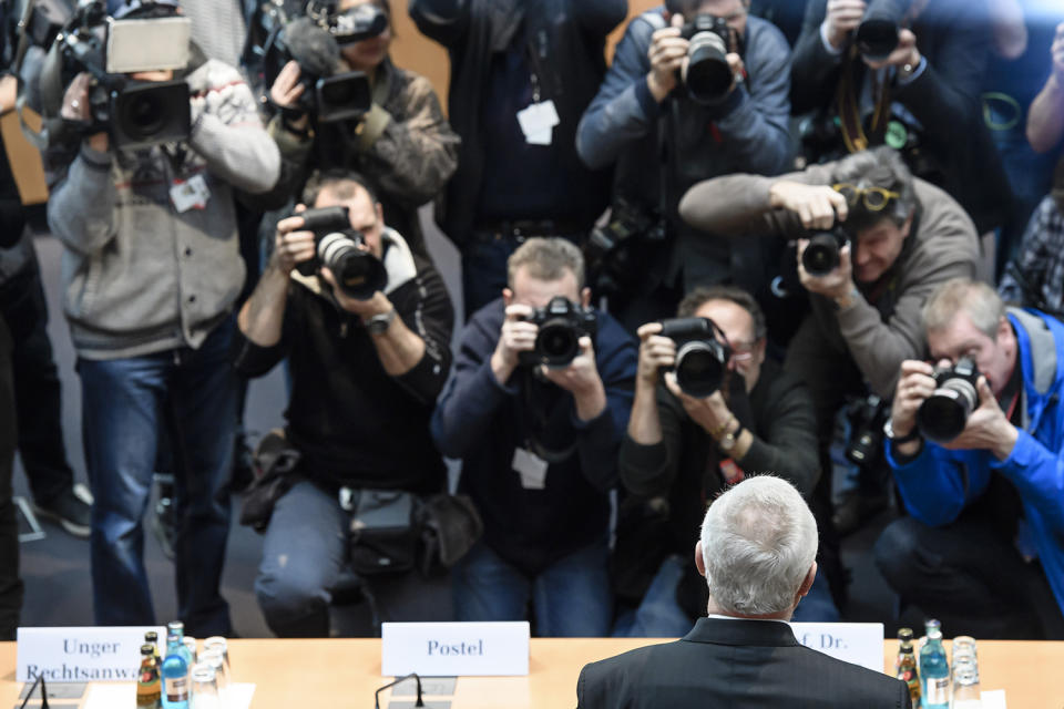Former CEO of VW Winterkorn attends parliamentary commission about emissions scandal