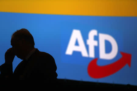 Alexander Gauland attends the anti-immigration party Alternative for Germany (AfD) congress in Hanover, Germany, December 2, 2017. REUTERS/Hannibal Hanschke