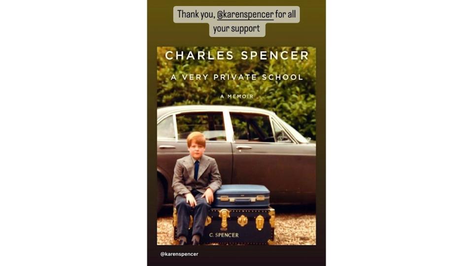 The cover of Charles Spencer's memoir A Very Private School 