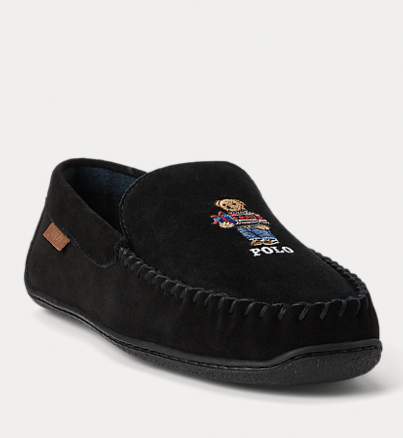 <p><a href="https://go.redirectingat.com?id=74968X1596630&url=https%3A%2F%2Fwww.ralphlauren.com%2Fmen-footwear-shoes%2Fbrenan-polo-bear-suede-slipper%2F659407.html%3Fdwvar659407_colorname%3DBlack%23lang%3Den_US%26rootLevelCat%3D%26br%3Dt%26q%3Dslippers%26start%3D1&sref=https%3A%2F%2Fwww.esquire.com%2Flifestyle%2Fg46030367%2Fgifts-to-get-yourself%2F" rel="nofollow noopener" target="_blank" data-ylk="slk:Shop Now;elm:context_link;itc:0;sec:content-canvas" class="link ">Shop Now</a></p><p>Brenan Polo Bear Suede Slipper</p><p>ralphlauren.com</p><p>$90.00</p>