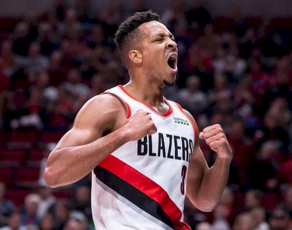 NBA波特蘭拓荒者後衛麥卡倫(CJ McCollum)。(圖：麥卡倫臉書)