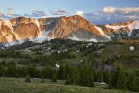 <p><strong>The Drive:</strong> <a href="https://www.tripadvisor.com/Attraction_Review-g60438-d1992974-Reviews-Snowy_Range_Scenic_Byway-Centennial_Wyoming.html" rel="nofollow noopener" target="_blank" data-ylk="slk:Snowy Range Scenic Byway;elm:context_link;itc:0;sec:content-canvas" class="link ">Snowy Range Scenic Byway</a></p><p><strong>The Scene:</strong> As the second highest highway in the state, this byway crosses from Interstate 80 about 20 miles east of Rawlins through jaw-dropping alpine habitats. </p><p><strong>The Pit-Stop:</strong> Stop in the tiny town of <a href="https://www.tripadvisor.com/Tourism-g60438-Centennial_Wyoming-Vacations.html" rel="nofollow noopener" target="_blank" data-ylk="slk:Centennial;elm:context_link;itc:0;sec:content-canvas" class="link ">Centennial</a> to take a break and grab a bite. </p>