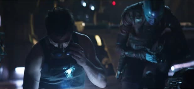 avengers endgame super bowl commercial tony stark iron man