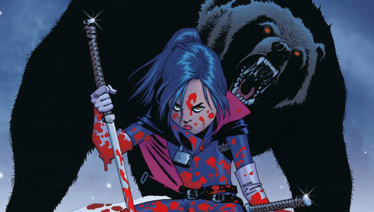 Mark Millar has brought his Kick-Ass heroine, Hit-Girl, back for a solo run