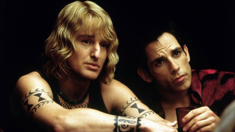 Owen Wilson y Ben Stiller en Zoolander: ambos comediantes confesaron lidiar con dificultad con las consecuencias de la fama