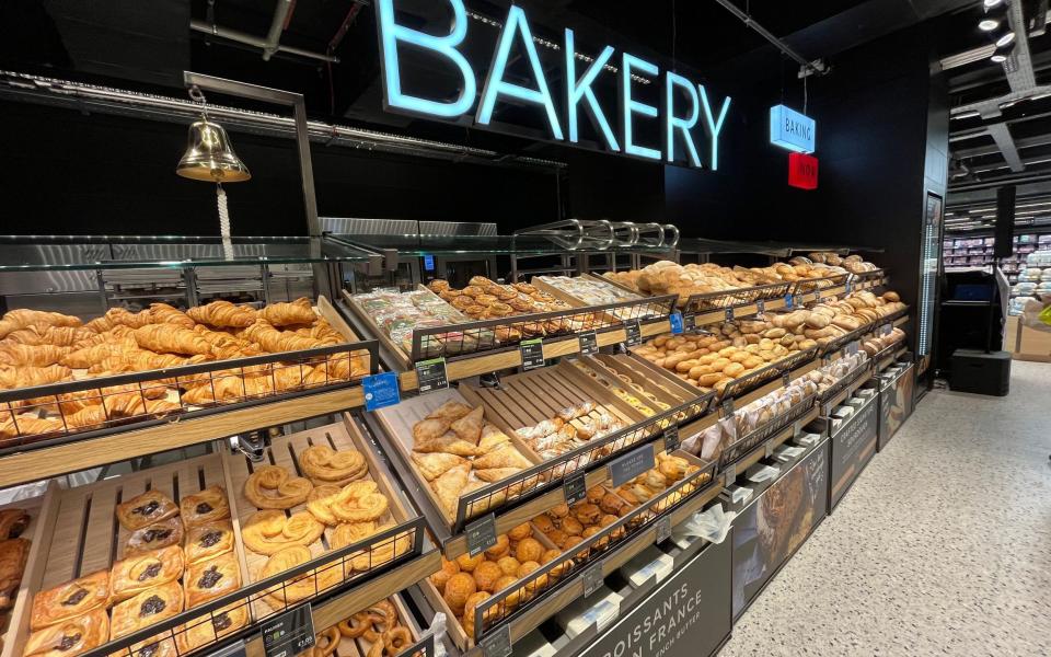 Figures show that food sales increased at M&S by 10.5 per cent over the last quarter