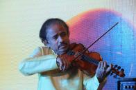 <p>Subramaniam is a known music composer, acclaimed violinist and studied medicine. His compositions have been used in many stage presentations of dance groups worldwide and also in Bollywood films.</p> 