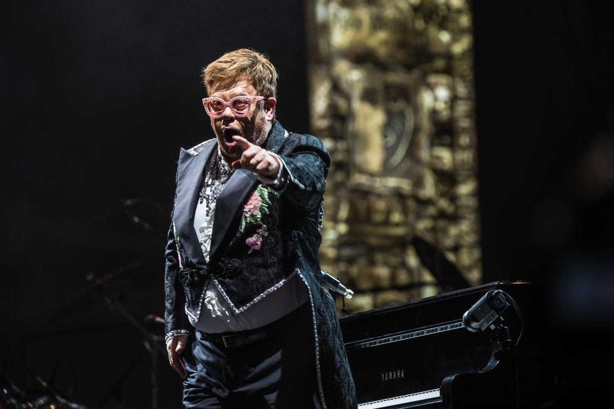 Elton John slammed Brexit while performing in Verona (Elena Di Vincenzo/Archivio Elena Di Vincenzo/Mondadori Portfolio via Getty Images)