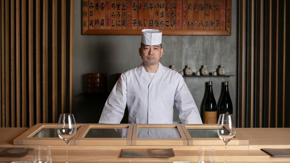 Chef Kunihide Nakajima. - Credit: Photo: courtesy Melissa Hom