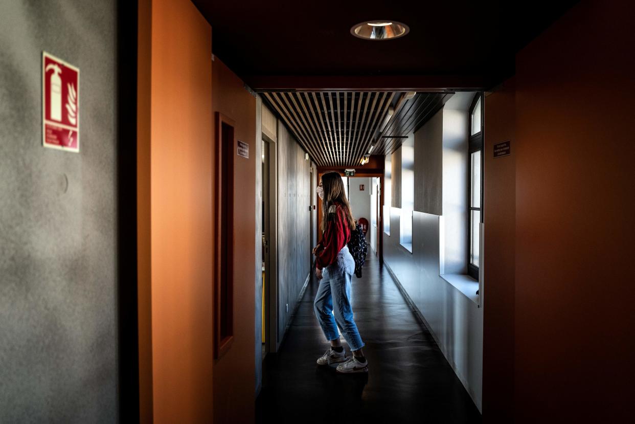 The French education minister has fuelled debate about what school pupils wear in classrooms (AFP via Getty Images)