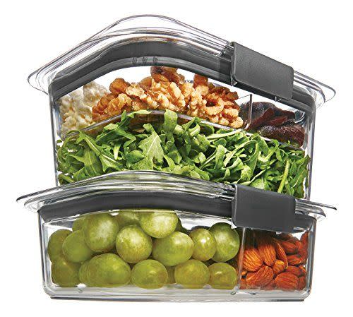 5) Rubbermaid Brilliance 9-Piece Food Storage Containers