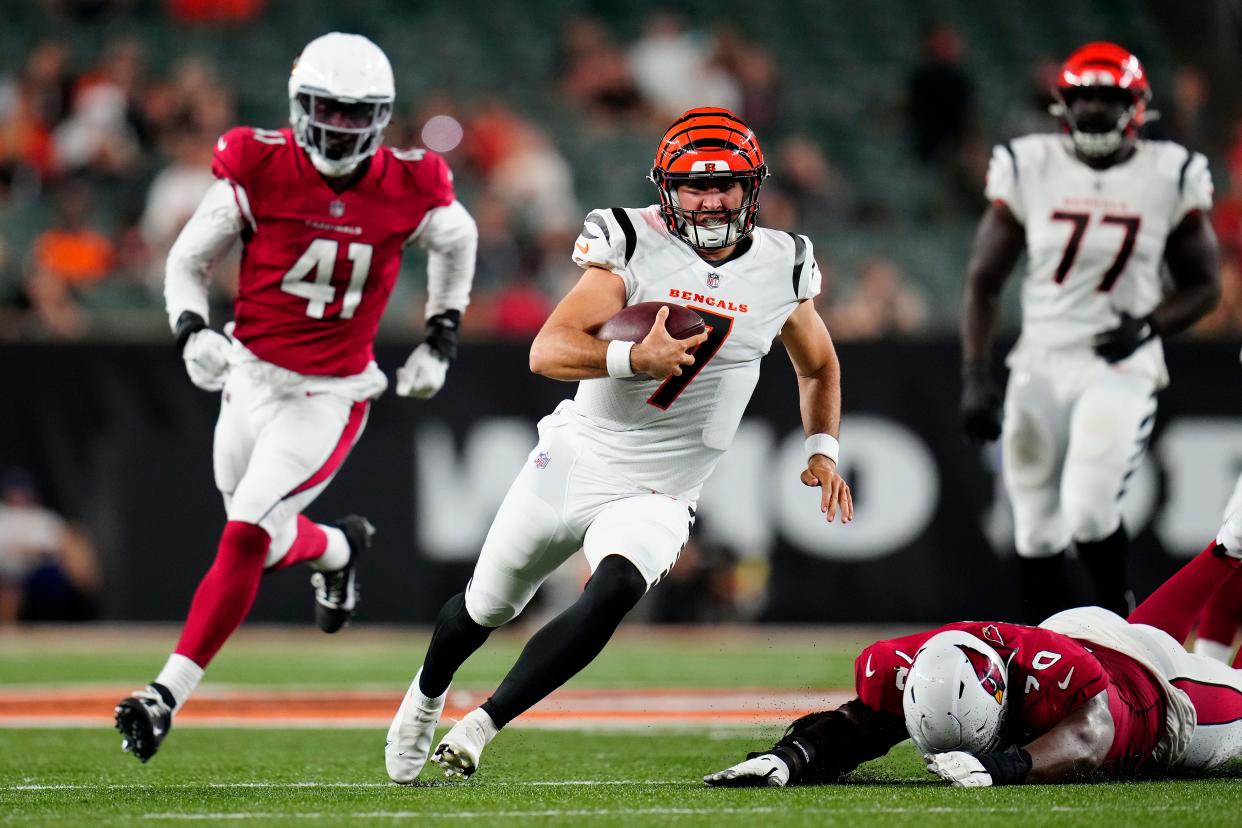 Cincinnati Bengals quarterback Drew Plitt