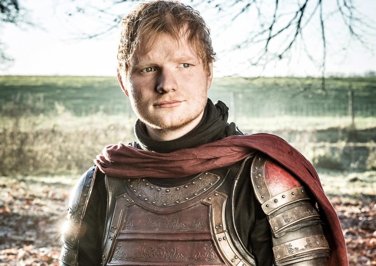 Twitter’s fire commentary was almost better than Ed Sheeran’s “Game of Thrones” cameo last night
