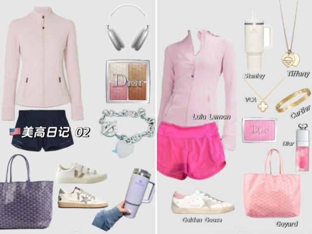 A fascination with the so-called 'white girl aesthetic' of Stanley cups and  Lululemon fits is taking over Chinese social media