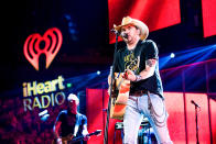 <p>Jason Aldean performs at the 2017 iHeartCountry Festival, A Music Experience by AT&T at The Frank Erwin Center on May 6, 2017 in Austin, Texas. (Photo: Chris Owyoung) </p>