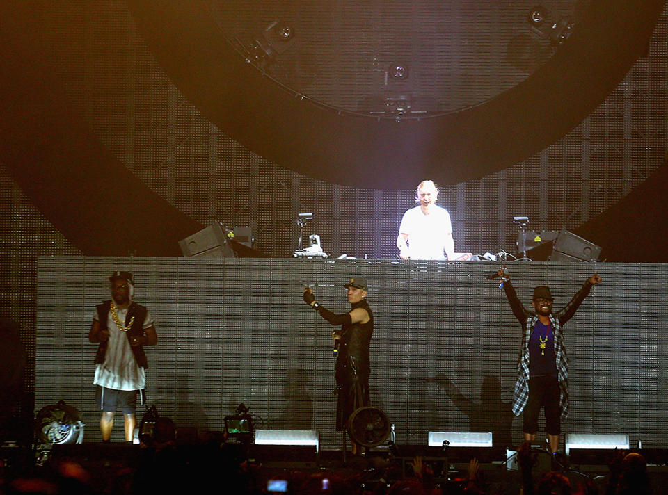 Black Eyed Peas and David Guetta