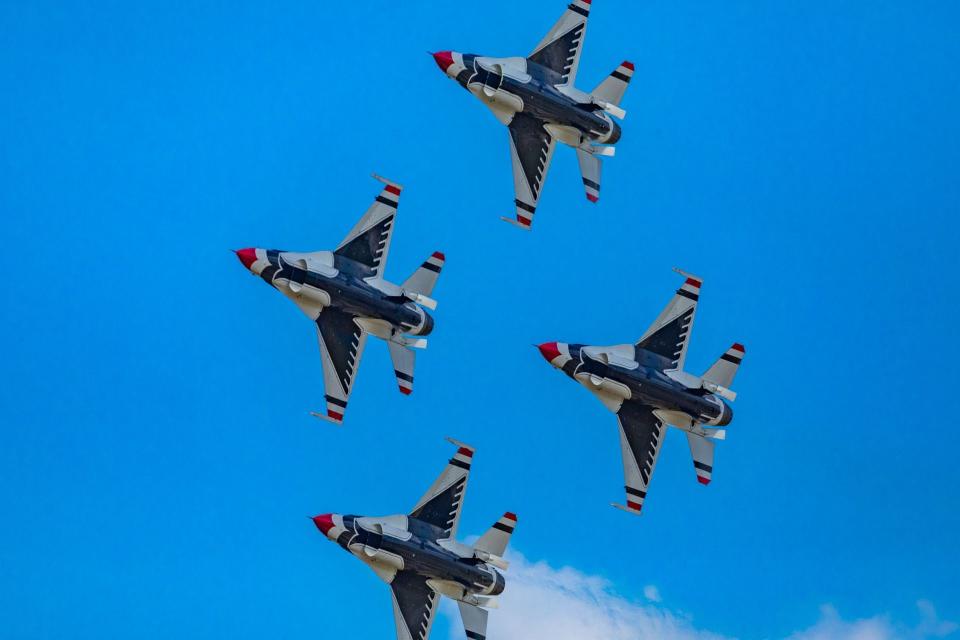 The 2023 Orlando Air Show at Orlando Sanford International Airport.