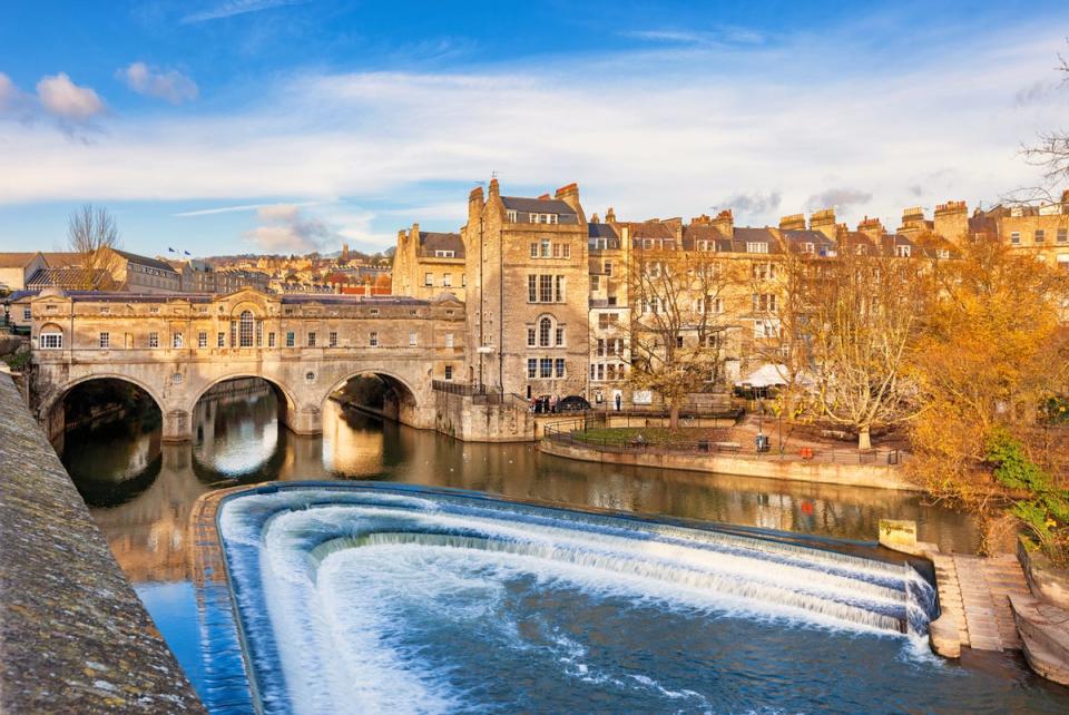 Bath makes an attractive backdrop to a staycation (Getty Images/iStockphoto)