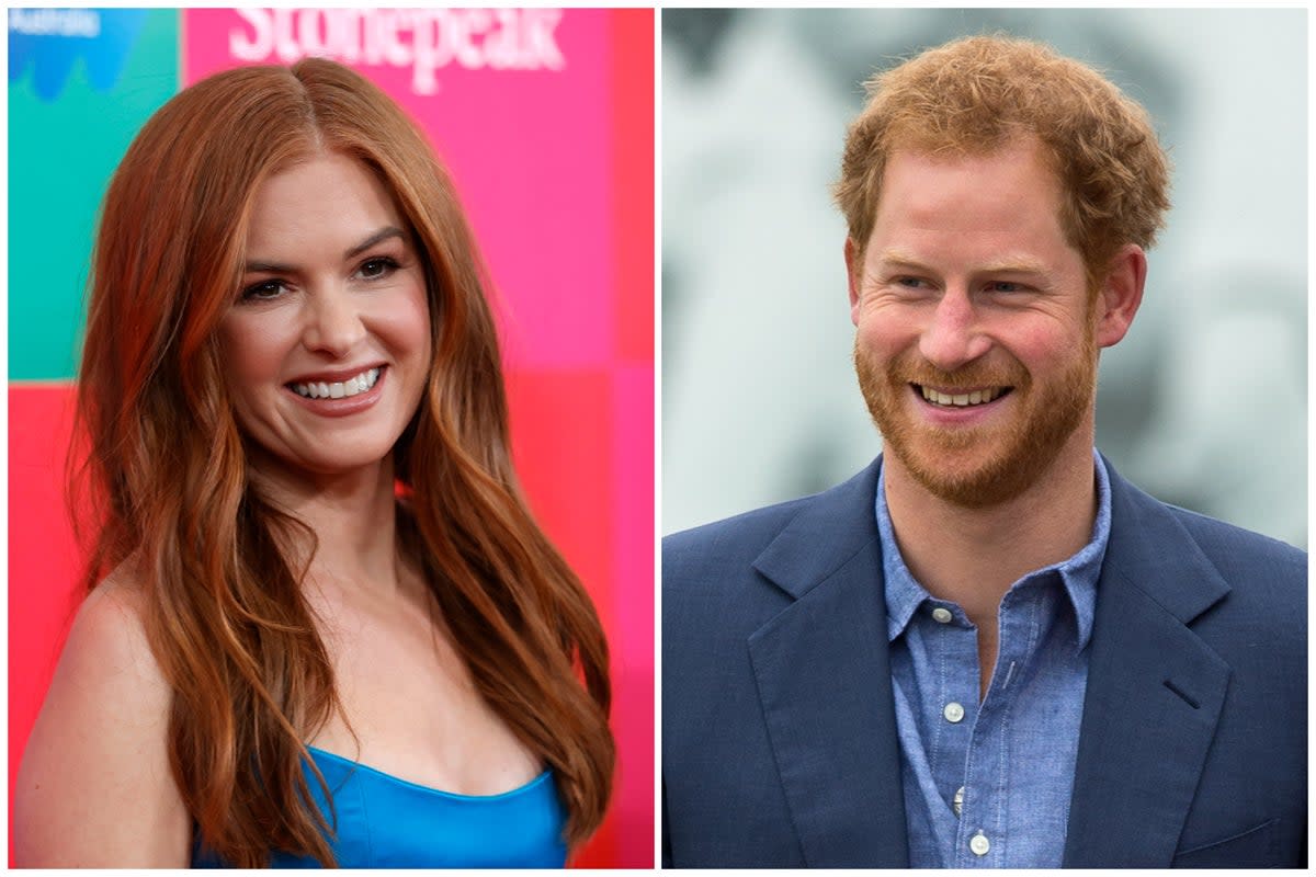 Isla Fisher and Prince Harry topped the poll  (ES Composite)