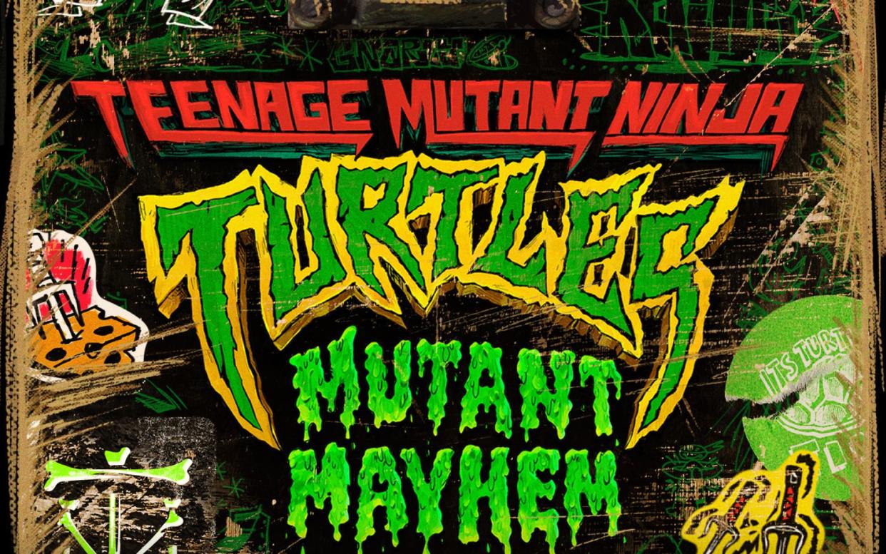 Der Kinostart von "Teenage Mutant Ninja Turtles: Mutant Mayhem" ist für den 3. August geplant. (Bild: Paramount Pictures)